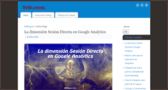 Desktop Screenshot of mibloguel.com